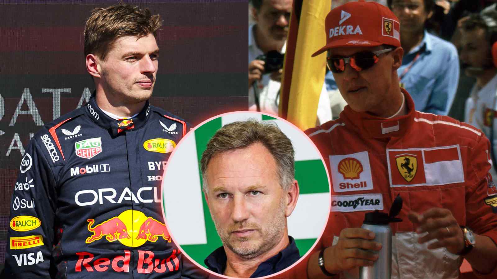 Max Verstappen Christian Horner Schumacher comparison