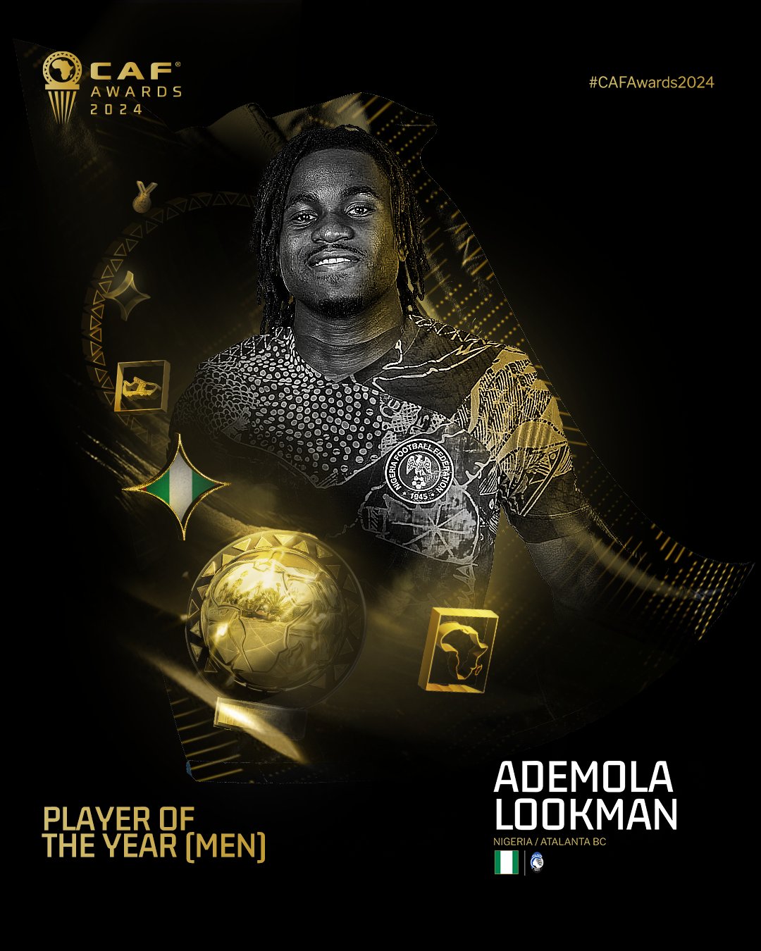 Ademola Lookman African Player of the Year