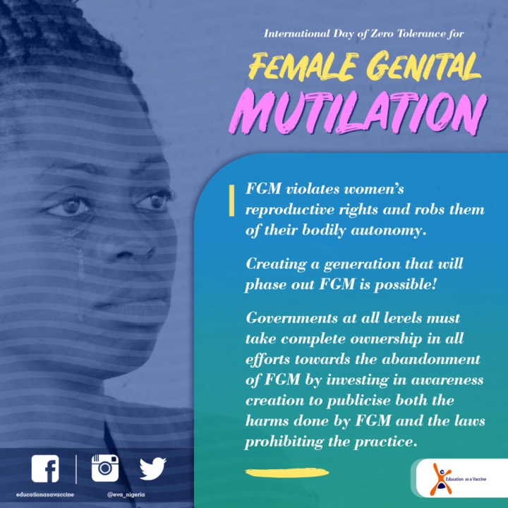 International Day of Zero Tolerance, Female Genital Mutilation, FGM, advocacy, global movement, health rights